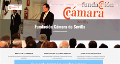 Desktop Screenshot of fundacioncamaradesevilla.com